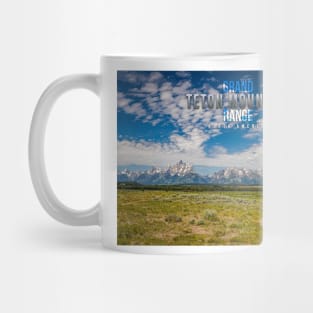 Grand Teton Mountain Range Mug